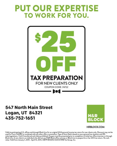 25 off with this H&R Block new client coupon View Details Save on a range of tax software and filing services and ensure you&39;re getting the largest refund possible. . Hr block new client coupon